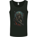 Master of Warriors Fantasy Skull Mens Vest Tank Top Black