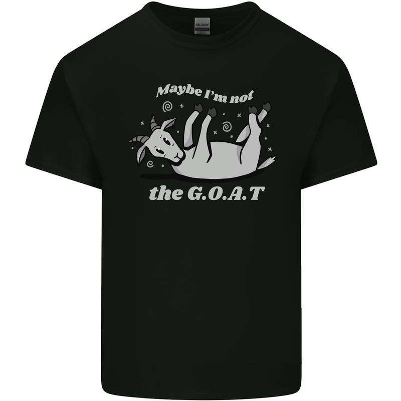 Maybe I'm Not the GOAT Funny Farming Kids T-Shirt Childrens Black