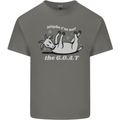 Maybe I'm Not the GOAT Funny Farming Kids T-Shirt Childrens Charcoal