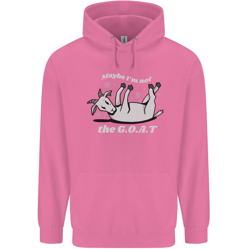Maybe I'm Not the GOAT Funny Farming Mens 80% Cotton Hoodie Azelea