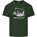Maybe I'm Not the GOAT Funny Farming Mens Cotton T-Shirt Tee Top Forest Green