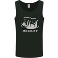 Maybe I'm Not the GOAT Funny Farming Mens Vest Tank Top Black