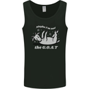 Maybe I'm Not the GOAT Funny Farming Mens Vest Tank Top Black