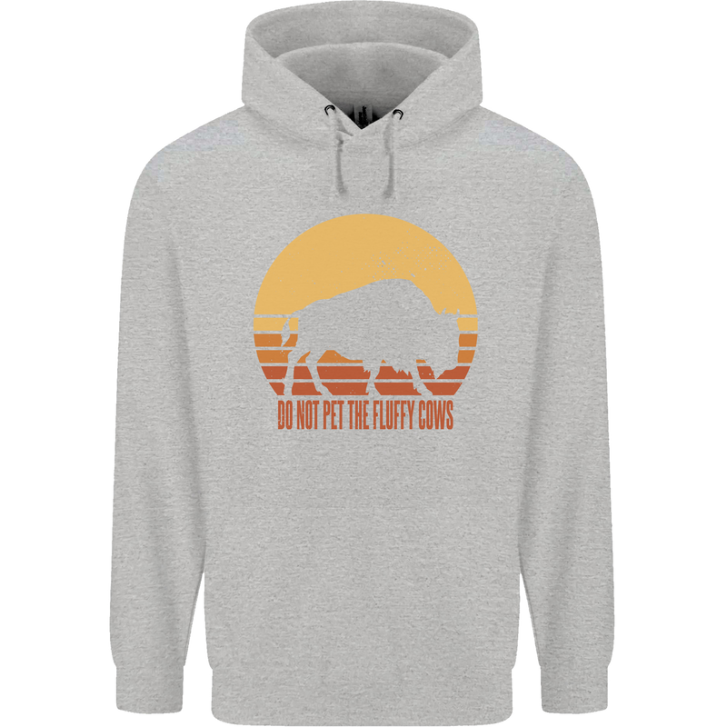 Maybe Im Not the GOAT Funny Farming Childrens Kids Hoodie Sports Grey
