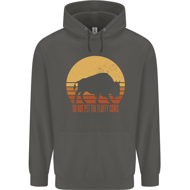 Maybe Im Not the GOAT Funny Farming Childrens Kids Hoodie Storm Grey