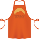 Maybe Im Not the GOAT Funny Farming Cotton Apron 100% Organic Orange