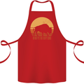 Maybe Im Not the GOAT Funny Farming Cotton Apron 100% Organic Red