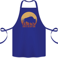 Maybe Im Not the GOAT Funny Farming Cotton Apron 100% Organic Royal Blue