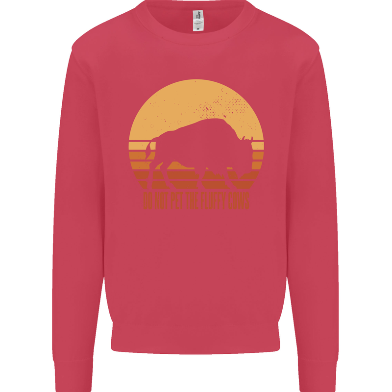 Maybe Im Not the GOAT Funny Farming Kids Sweatshirt Jumper Heliconia