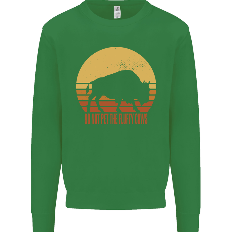 Maybe Im Not the GOAT Funny Farming Kids Sweatshirt Jumper Irish Green