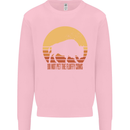 Maybe Im Not the GOAT Funny Farming Kids Sweatshirt Jumper Light Pink