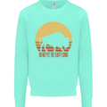 Maybe Im Not the GOAT Funny Farming Kids Sweatshirt Jumper Peppermint