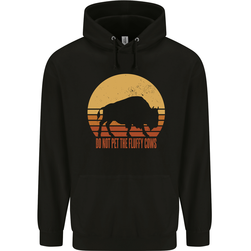 Maybe Im Not the GOAT Funny Farming Mens 80% Cotton Hoodie Black