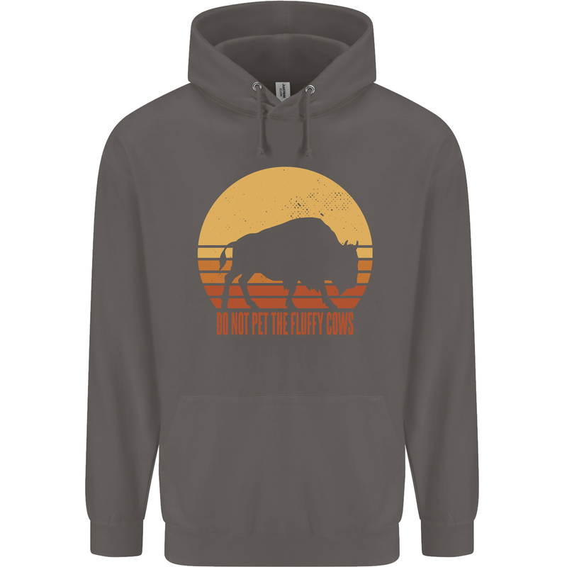 Maybe Im Not the GOAT Funny Farming Mens 80% Cotton Hoodie Charcoal
