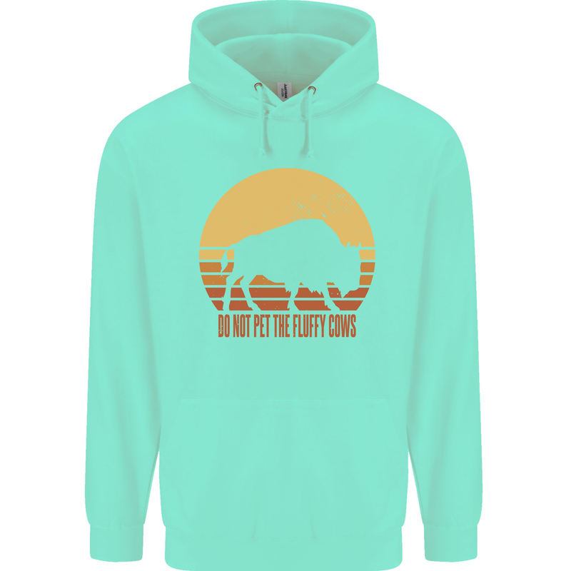 Maybe Im Not the GOAT Funny Farming Mens 80% Cotton Hoodie Peppermint