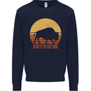 Maybe Im Not the GOAT Funny Farming Mens Sweatshirt Jumper Navy Blue