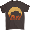 Maybe Im Not the GOAT Funny Farming Mens T-Shirt 100% Cotton Dark Chocolate
