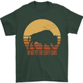 Maybe Im Not the GOAT Funny Farming Mens T-Shirt 100% Cotton Forest Green