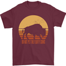 Maybe Im Not the GOAT Funny Farming Mens T-Shirt 100% Cotton Maroon