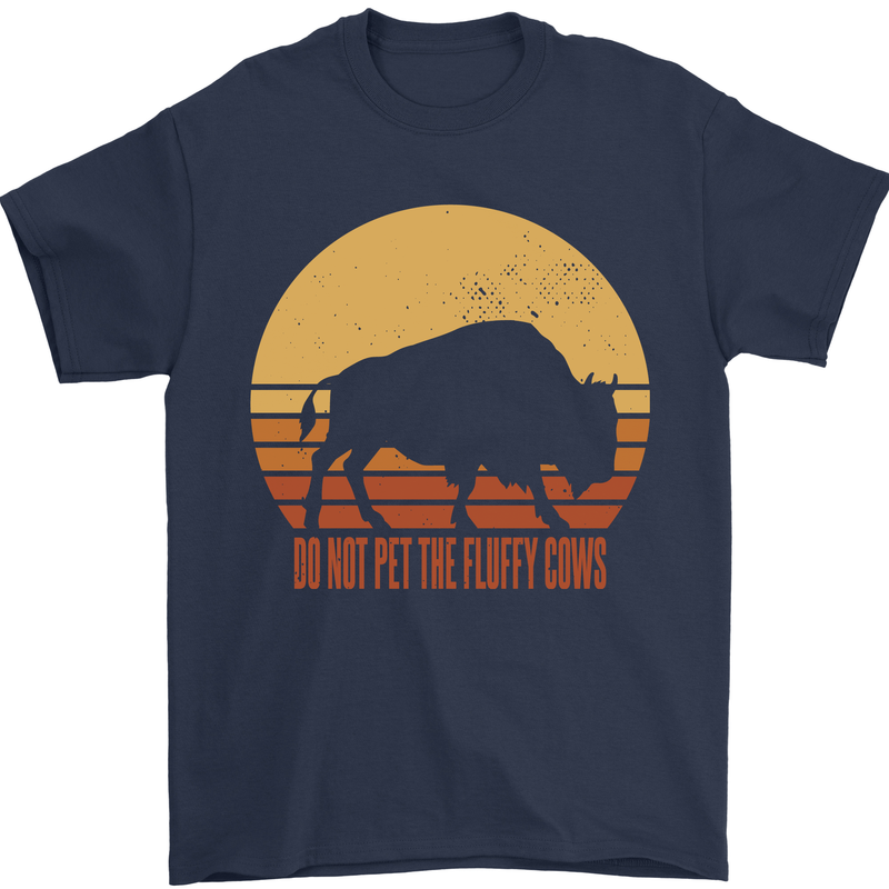 Maybe Im Not the GOAT Funny Farming Mens T-Shirt 100% Cotton Navy Blue