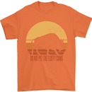 Maybe Im Not the GOAT Funny Farming Mens T-Shirt 100% Cotton Orange