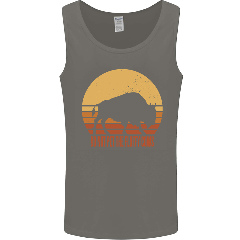 Maybe Im Not the GOAT Funny Farming Mens Vest Tank Top Charcoal
