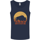 Maybe Im Not the GOAT Funny Farming Mens Vest Tank Top Navy Blue