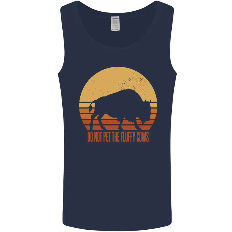Maybe Im Not the GOAT Funny Farming Mens Vest Tank Top Navy Blue