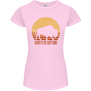 Maybe Im Not the GOAT Funny Farming Womens Petite Cut T-Shirt Light Pink