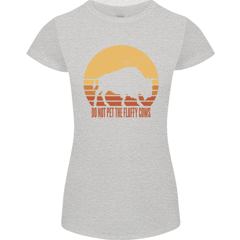 Maybe Im Not the GOAT Funny Farming Womens Petite Cut T-Shirt Sports Grey