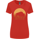 Maybe Im Not the GOAT Funny Farming Womens Wider Cut T-Shirt Red