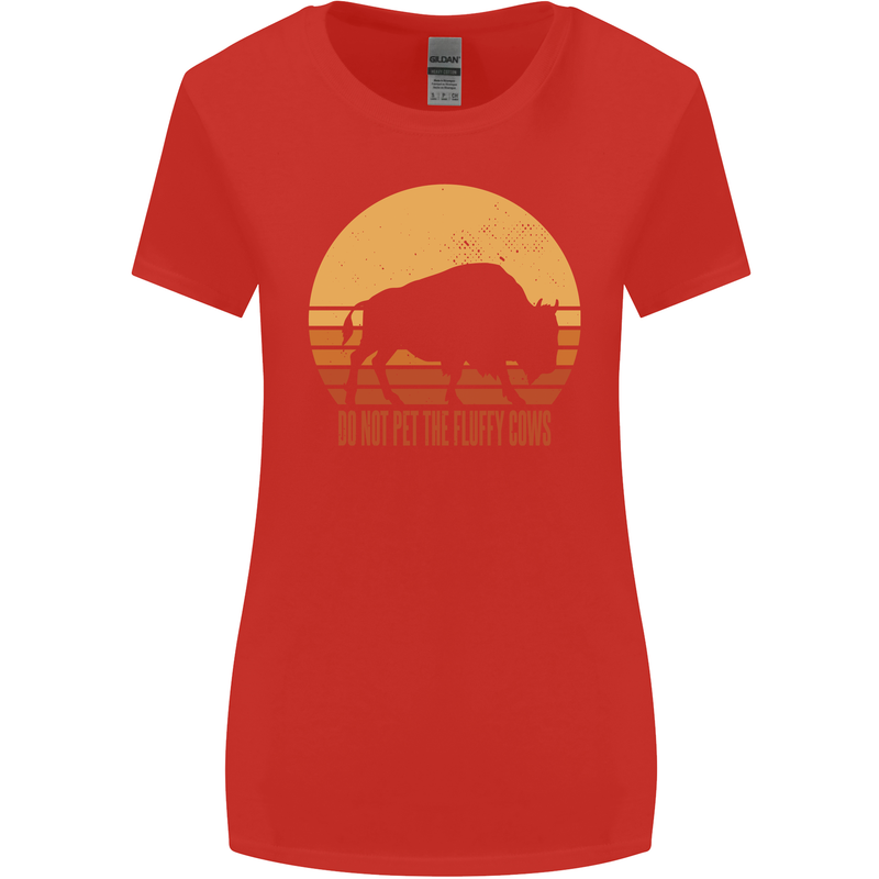 Maybe Im Not the GOAT Funny Farming Womens Wider Cut T-Shirt Red