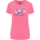 Maybe Never Lazy Cat Sleeping Womens Wider Cut T-Shirt Azalea