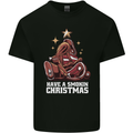 Meat Christmas Tree Funny Xmas Dinner BBQ Kids T-Shirt Childrens Black