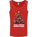 Meat Christmas Tree Funny Xmas Dinner BBQ Mens Vest Tank Top Red