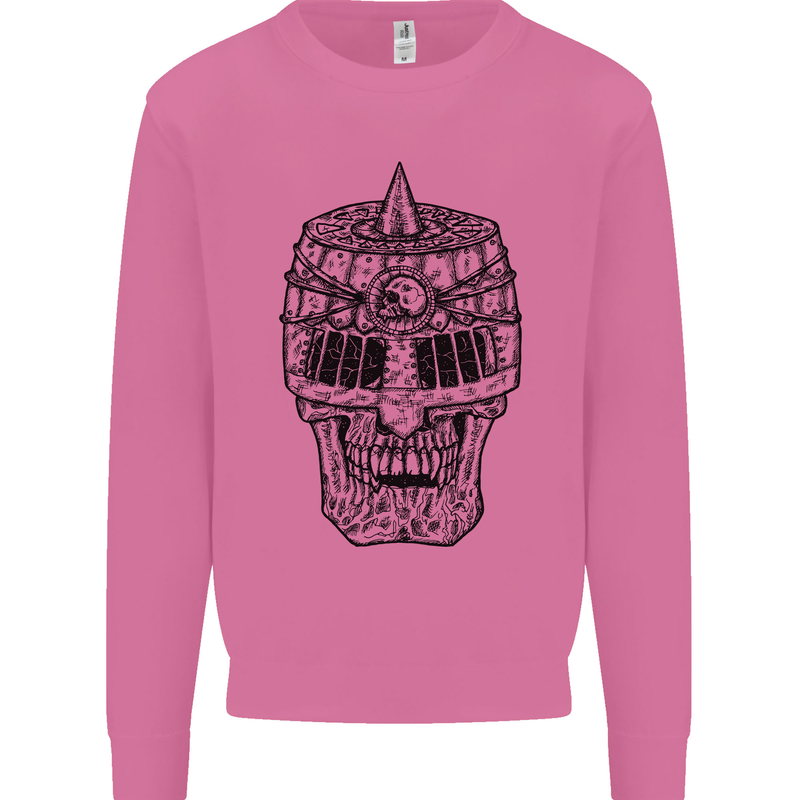 Medieval Skull Helmet Mens Sweatshirt Jumper Azalea