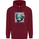 Memories World Travel Traveller Travelling Map Mens 80% Cotton Hoodie Maroon
