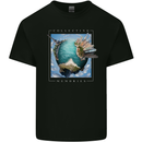 Memories World Travel Traveller Travelling Map Mens Cotton T-Shirt Tee Top Black