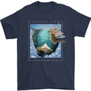 Memories World Travel Traveller Travelling Map Mens T-Shirt 100% Cotton Navy Blue