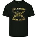 Men of Honor Smoke Cigars Kids T-Shirt Childrens Black