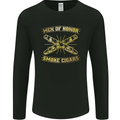 Men of Honor Smoke Cigars Mens Long Sleeve T-Shirt Black