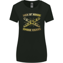 Men of Honor Smoke Cigars Womens Wider Cut T-Shirt Black