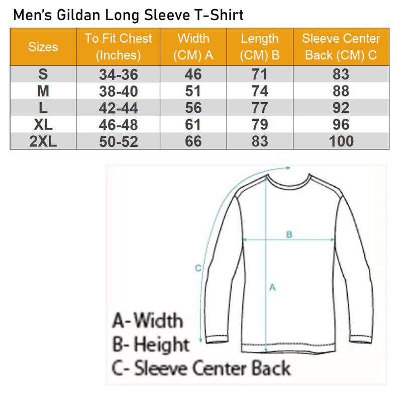 Mens Long Sleeve T-Shirt