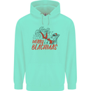 Merry Beachmas Funny Summer Santa Claus Childrens Kids Hoodie Peppermint