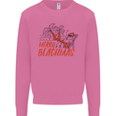 Merry Beachmas Funny Summer Santa Claus Mens Sweatshirt Jumper Azalea