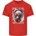 Merry Gears Steampunk Christmas Santa Xmas Kids T-Shirt Childrens Red