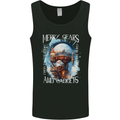 Merry Gears Steampunk Christmas Santa Xmas Mens Vest Tank Top Black