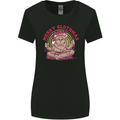 Merry Slothmas Funny Christmas Yoga Xmas Womens Wider Cut T-Shirt Black