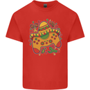 Mexican Joypad Gaming Video Games Joystick Mens Cotton T-Shirt Tee Top Red