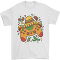 Mexican Joypad Gaming Video Games Joystick Mens T-Shirt 100% Cotton White